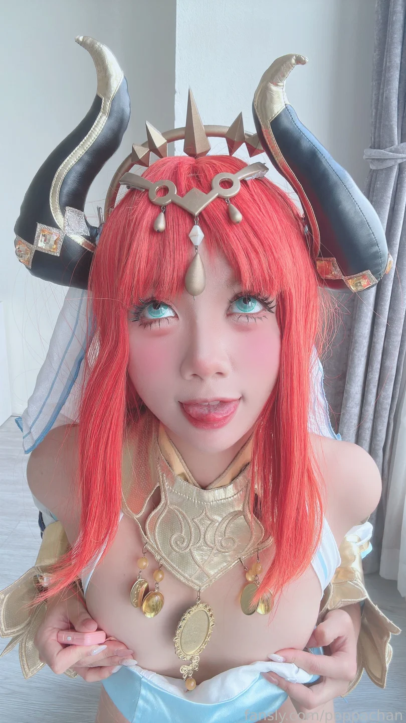 PoppaChan - Nilou [27P-31MB] tg@simisebaisi 【丝足阁】007.webp